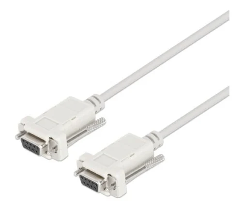CABLE NULL MODEM CROSSOVER DB9H-DB9H 2M