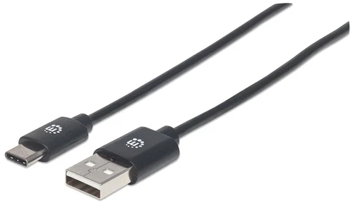 CABLE USB V2.0 A-C 3.0M NEGRO 480MBPS
