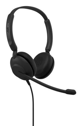 JABRA EVOLVE 10 STEREO USB-A LEATHERETTES BLACK