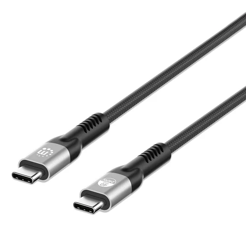 CABLE USB-C V4 THUNDERBOLT C-C 2M 8K 240W NEGRO