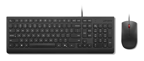 KIT MOUSE Y TECLADO ALAMBRICO LENOVO ESSENTIAL