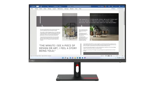 THINKVISION S27I 30 27  WLED IP S FHD 1920X1080 3 YEAR