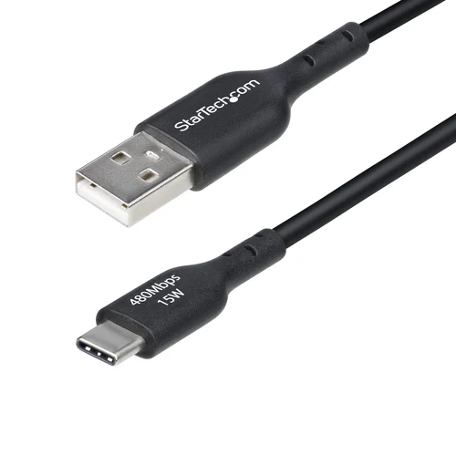 CABLE CARGADOR USB-A A USB-C DE 1M – USB-A A USB TIPO C M/M