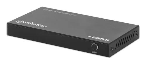 SWITCH HDMI 4K 60HZ 3 ENTRADAS COMPACTO NEGRO