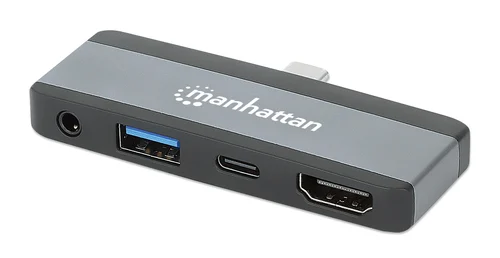 DOCKING USB-C  4 PTOS HDMI USB -A 3.5MM  USB-C PD SIN CABLE