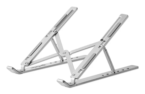 SOPORTE LAPTOP P/ESCRITORIO  DE POSICIONES  ALUMINIO PREMIUM