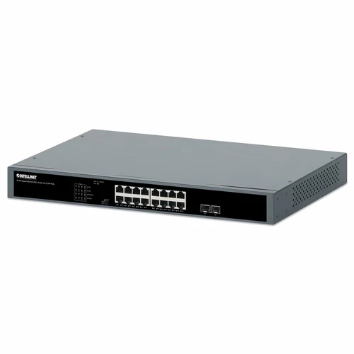 POE SWITCH GB 16 PTOS 19IN 30W PTO  250W 2 SFP PORTS