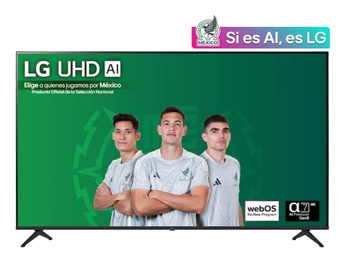 TELEVISION SMART 75IN LG UHD AI UA75 4K THINQ AI