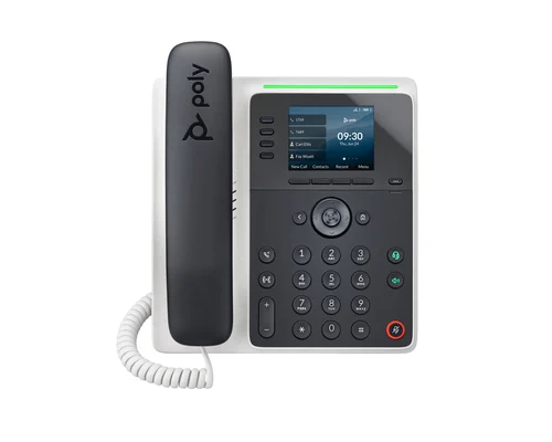 HP POLY EDGE E220 IP PHONE AND POE