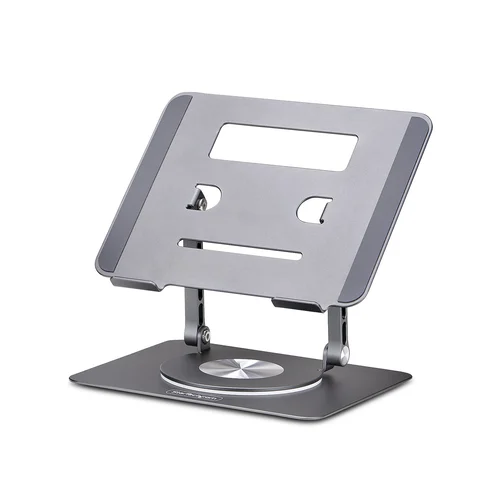 SOPORTE ELEVADOR DE LAPTOP BASE GIRATORIA DE 360