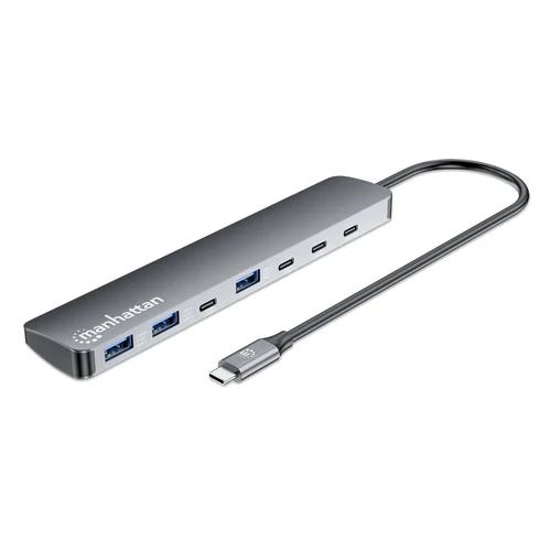 HUB USB-C V3.2 3 PTOS A 3 PTOS C  PD