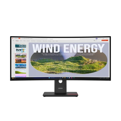 LENOVO THINKVISION CURVO T34WD 40 LED 34 HD 120HZ HDMI/DP NGRO 3YO