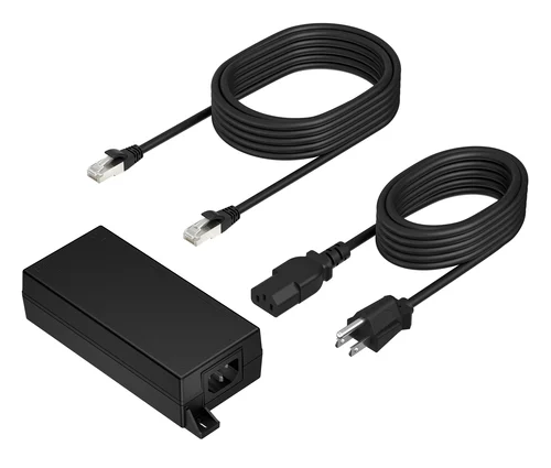 HP POLY POE 65W 2.5G ADAPTER WITH 3.66M CAT6A CABLE POWER CORD