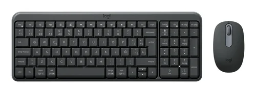 KIT TECLADO Y MOUSE LOGITECH MK250 OFF-WHITE COMPACTO BT 10 MTS