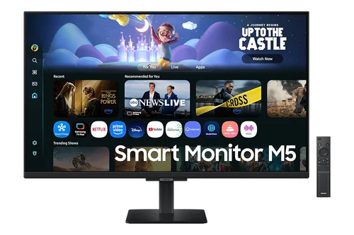MONITOR SAMSUNG SMART 32 M5 FHD VA/8MS/60HZ/HDR10/NEGRO/HDMI/WIFI/B