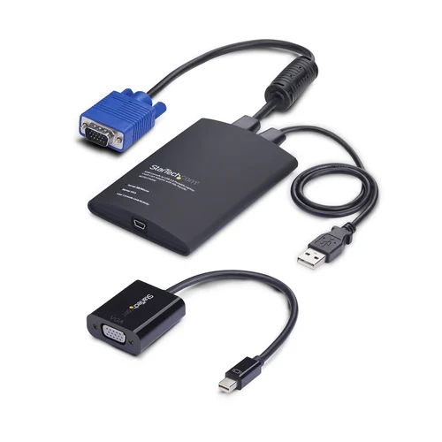 ADAPTADOR CRASH CART USB A VGA/ MINI DISPLAYPORT – KVM