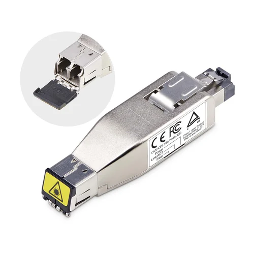 CONVERTIDOR DE MEDIOS DE FIBRA GIGABIT A ETHERNET RJ45