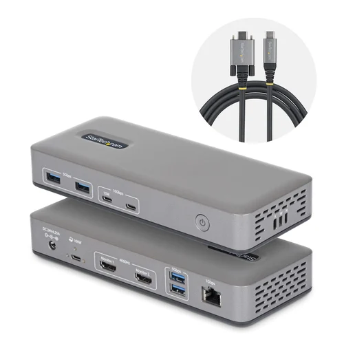 DOCKING STATION USB-C 2 MONITORES HDMI 4K 60HZ PD 100W