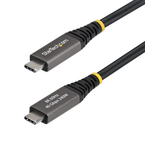CABLE USB4 ACTIVO DE 2M – 40GB 240W – 8K60 – CABLE USB-C
