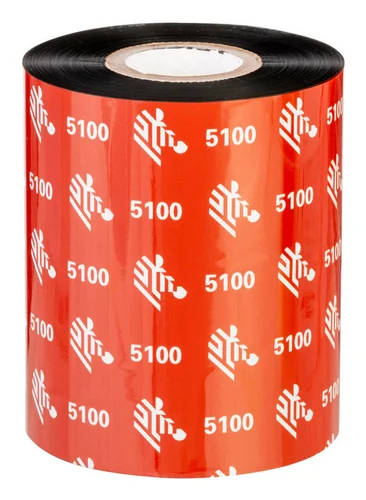 RESIN RIBBON 84MMX74M 3.31INX24 2FT 5100 PREMIUM 12MM 0.5IN 1 ROLLO