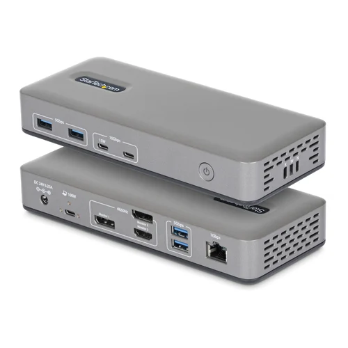 DOCKING STATION USB-C 3 MONITORES DP/HDMI 4K60 PD100W