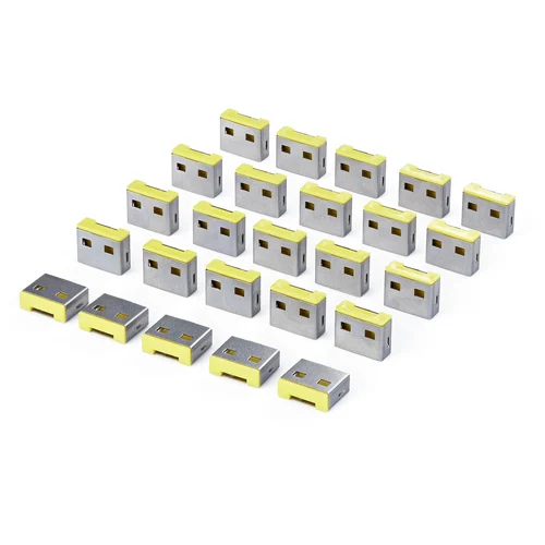 25 TAPONES DE BLOQUEO PARA USB-A-PORT-BLOCKER