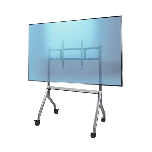 SOPORTE CARRITO TIPO CABALLETE PARA TV  DE 100 PULG 100KG