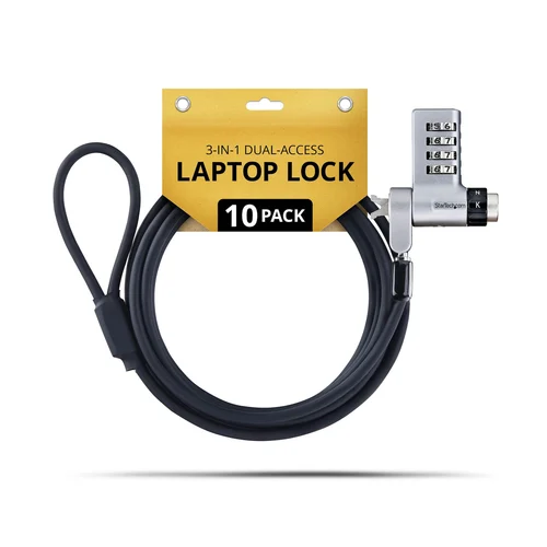 PAQUETE DE 10 CANDADOS PARA LAPTOPS NOBLE-NANO-K-SLOT