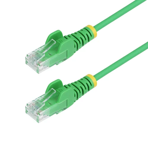 CABLE ETHERNET CAT6 DELGADO 1.5M VERDE – SNAGLESS – LSZH