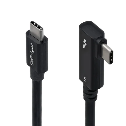 CABLE THUNDERBOLT 5 ACODADO A LA DERECHA DE 80CM – 120GBPS