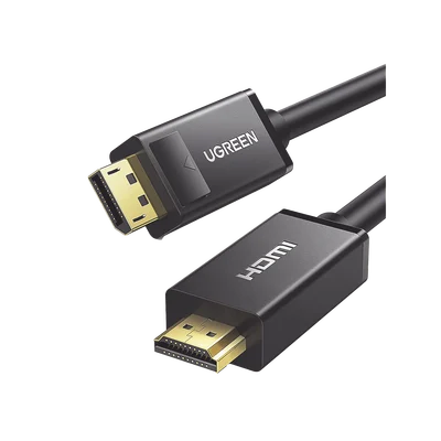 Cable DP Macho a HDMI Macho / Longitud 3 Metros (9.84 Pies) / Soporta 4K@30Hz / Soporta 3D / Cobre EstaÑado 28AWG / Blindaje Interno MÚltiple / TransmisiÓn Unidireccional / BotÓn de LiberaciÓn / Chip de Última GeneraciÓn