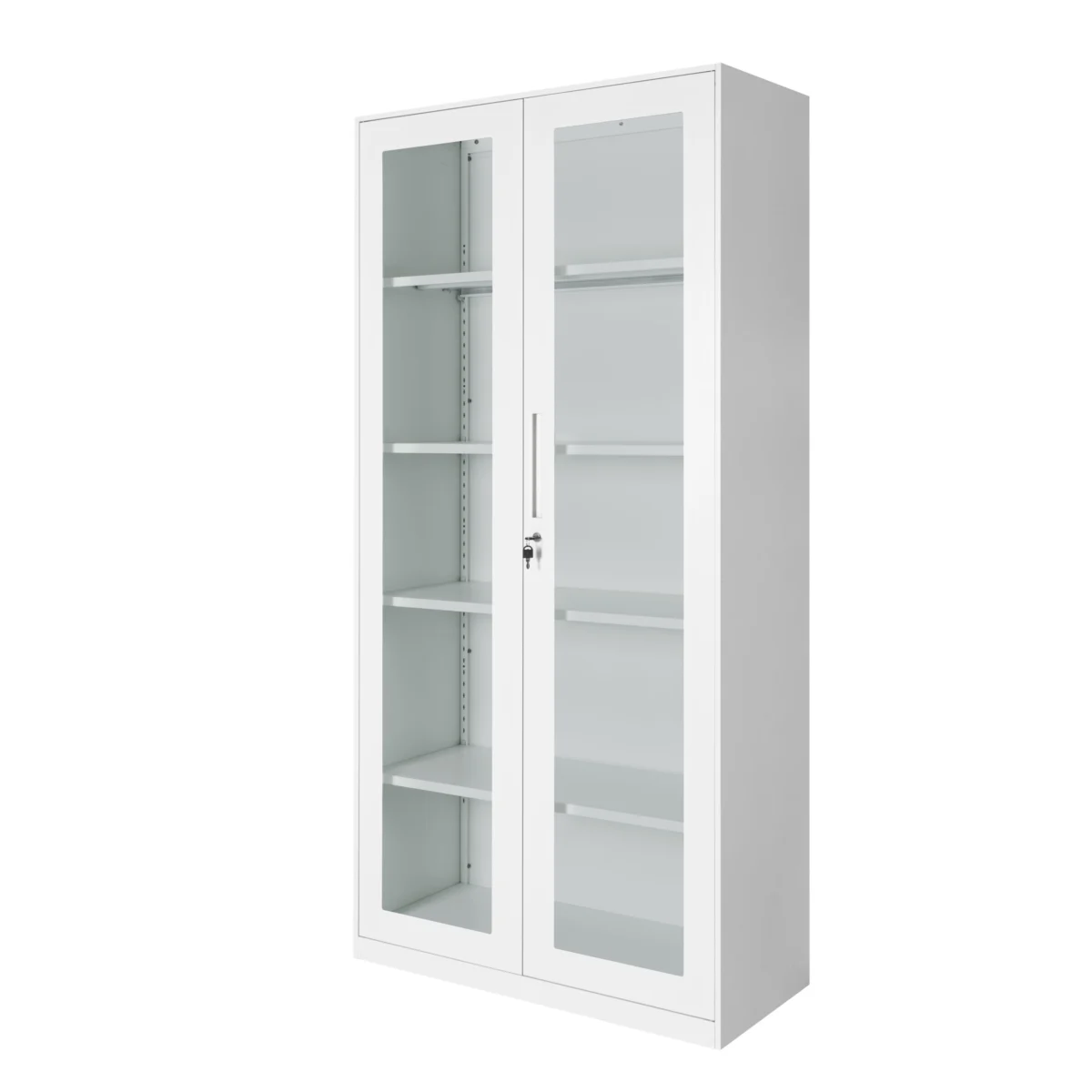 Gabinete Con Puertas Completas De Vidrio 1.85 MC (Desarmado)