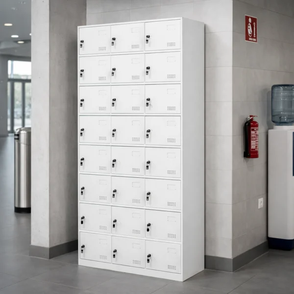 Locker metálico 24 Puertas MC (Desarmado)