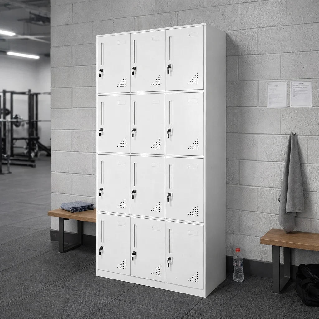 Locker metálico 12 Puertas MC (Armado)