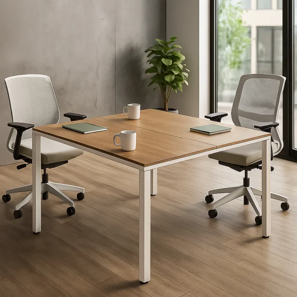Sala de Juntas 4 personas Billydesk 120x120cm