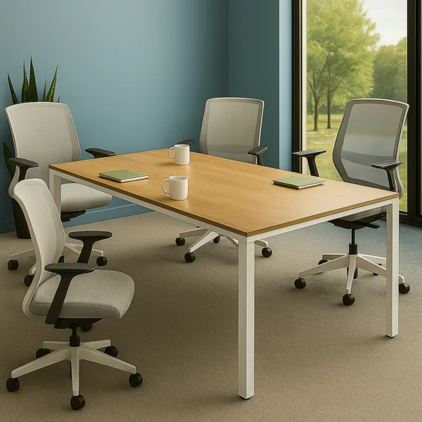 Sala de Juntas 6 personas Billydesk 150x120cm