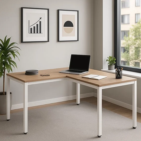Configuración en L Billydesk 120x150cm
