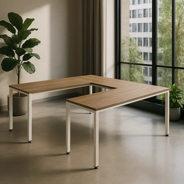 Configuración en U Billydesk 180x210x180cm