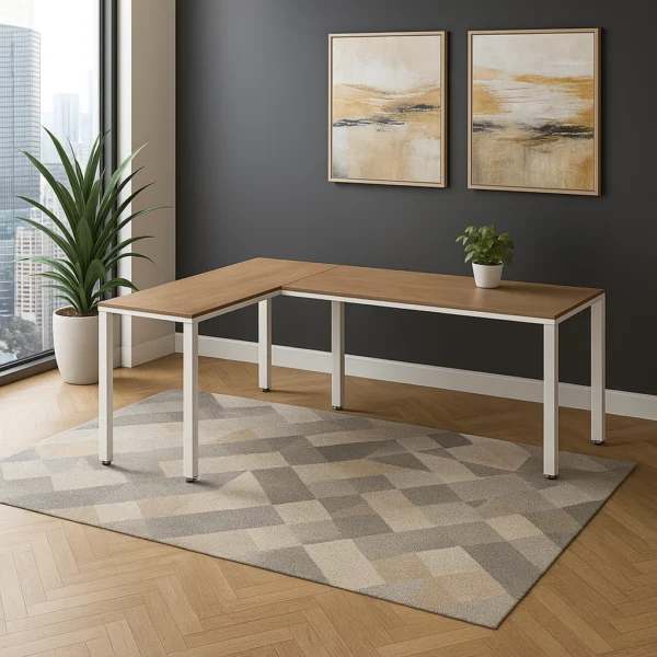 Configuración en L Billydesk 120x210cm