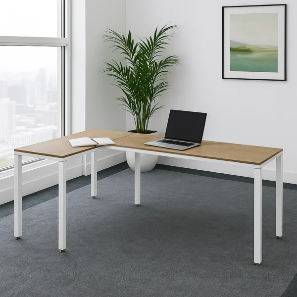 Configuración en L Billydesk 150x240cm