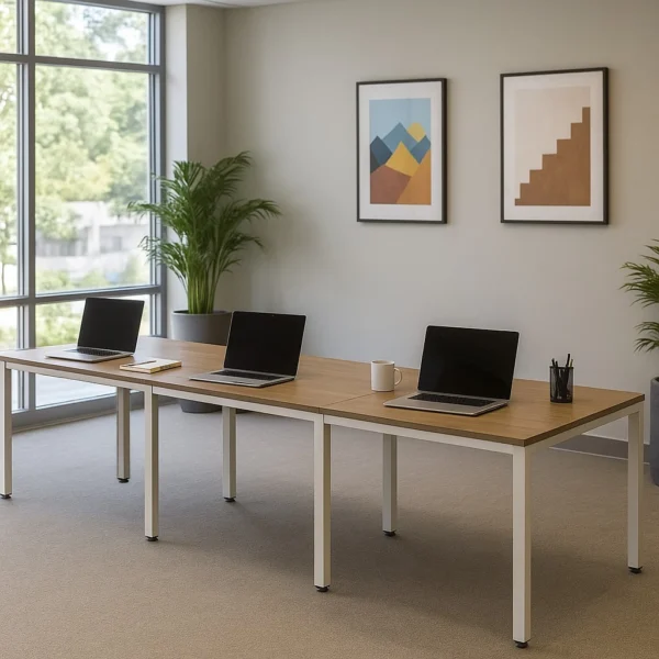Configuración Lineal Billydesk 360x60cm (3 personas)