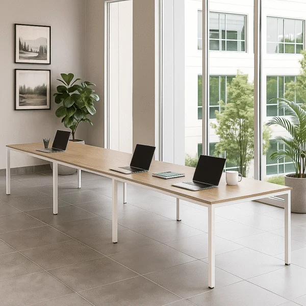 Configuración Lineal Billydesk 540x60cm (3 personas)
