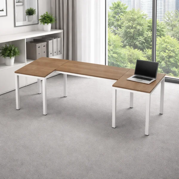 Configuración en U Billydesk 90x240x90cm
