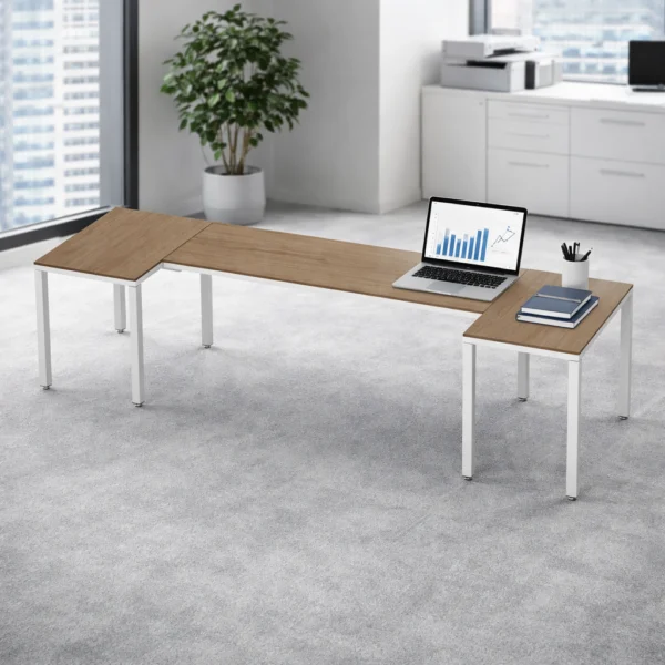 Configuración en U Billydesk 90x300x90cm
