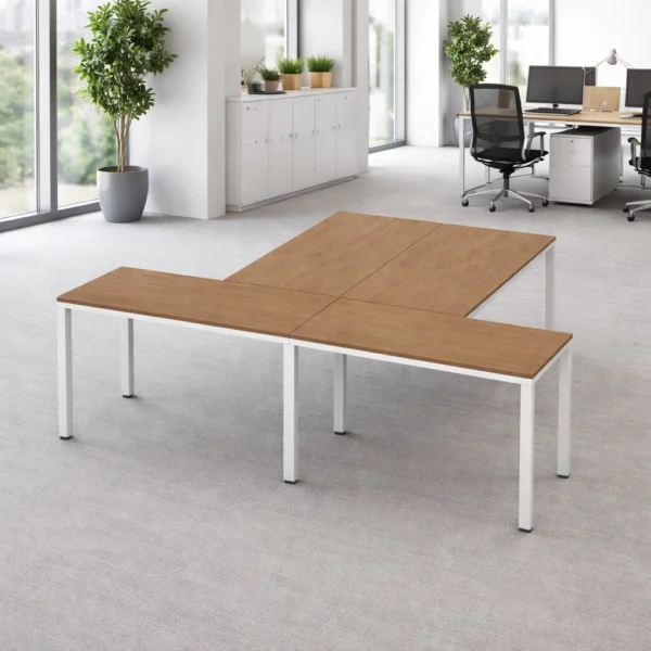 Configuración en T Billydesk 240x210cm
