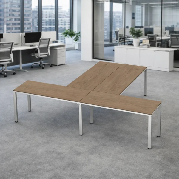 Configuración en T Billydesk 300x240cm