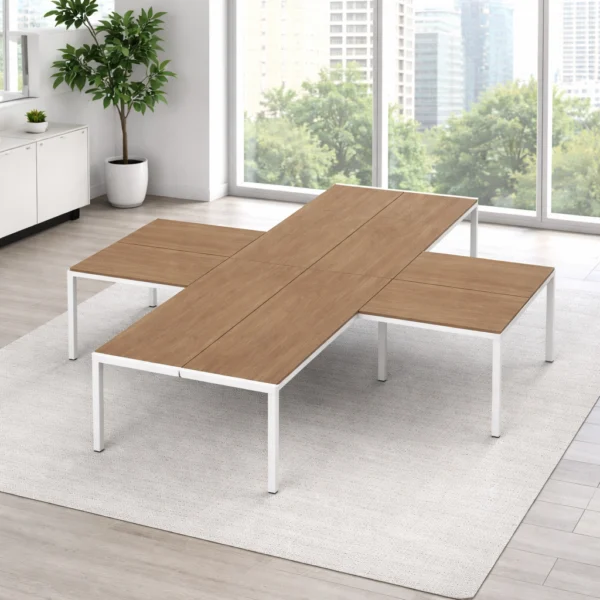 Configuración en X Billydesk 300x360cm