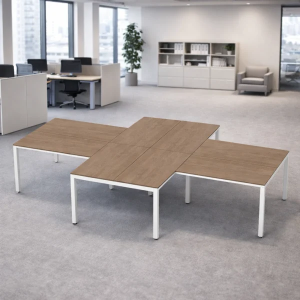 Configuración en X Billydesk 360x240cm