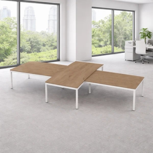 Configuración en X Billydesk 480x240cm
