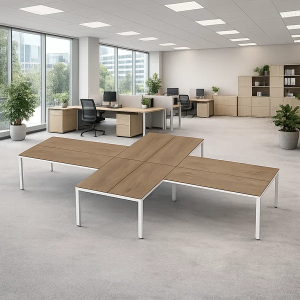 Configuración en X Billydesk 480x300cm